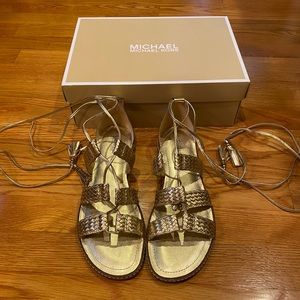 Michael Kors Lace Up Sandals